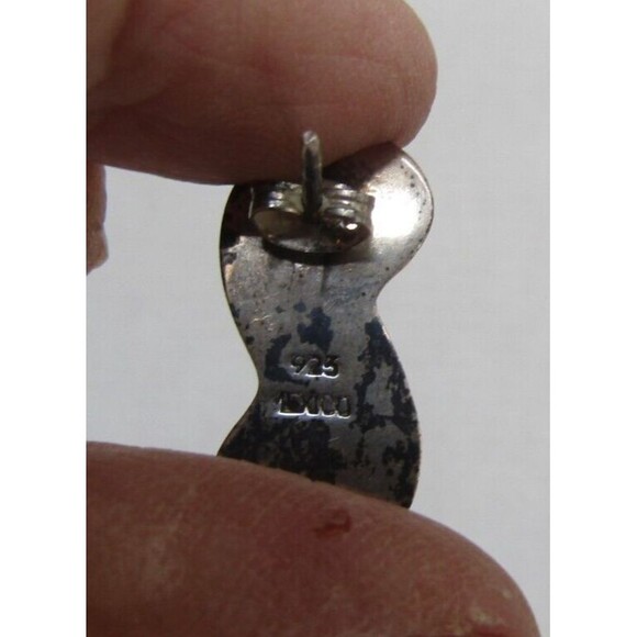 Sterling Silver Stud Earrings Vintage 925 Stamped Mexico - Picture 6 of 6